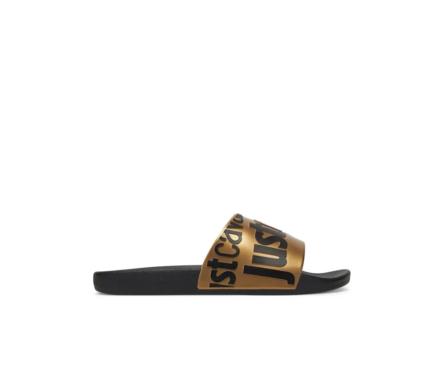 obrazek 1 Just Cavalli Klapki 78QA3SZ1 ZS785 Czarny