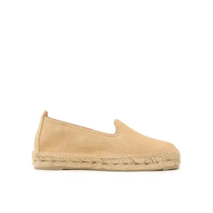 Zdjęcie Manebi Espadryle Suede Flat Espadrilles Beżowy