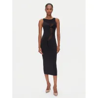 Zdjęcie Wolford Sukienka koktajlowa Satin Sheer 57176 Czarny Slim Fit