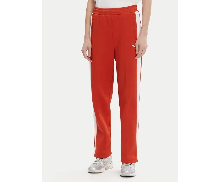 obrazek 1 Puma Spodnie dresowe T7 Always On 629797 Czerwony Straight Fit