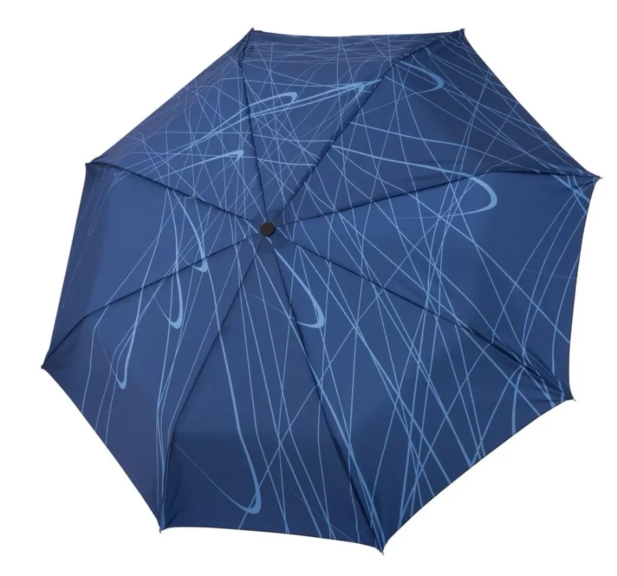 obrazek 1 Stylowy parasol kieszonkowy z nadrukiem - Doppler Manufaktur