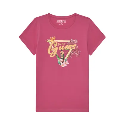 Zdjęcie Guess T-Shirt J5GI16 K6YW4 Różowy Regular Fit
