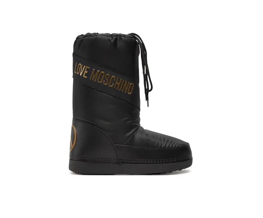 obrazek 1 LOVE MOSCHINO Śniegowce JA24032G1LISY000 Czarny
