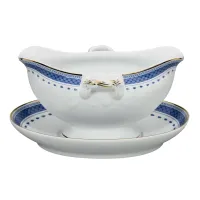 Zdjęcie Sosjerka z podstawką z porcelany z unikatowej kolekcji Cozinha Velha - Vista Alegre