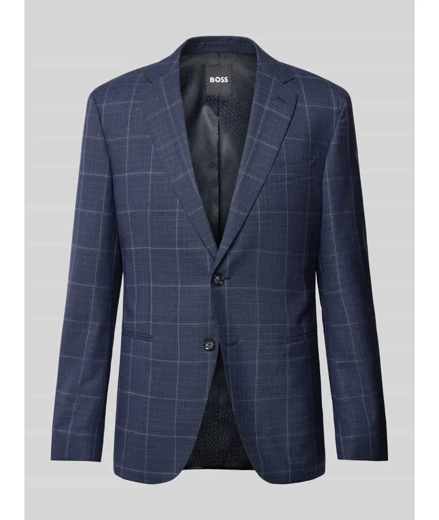 obrazek 1 Marynarka o kroju slim fit ze wzorem w kratę model ‘Huge’