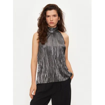 Zdjęcie Bruuns Bazaar Bluzka BBW3706 Srebrny Regular Fit