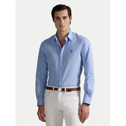 Zdjęcie Polo Ralph Lauren Koszula 710929348009 Błękitny Slim Fit