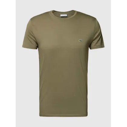 Zdjęcie T-shirt w jednolitym kolorze model ‘Supima’
