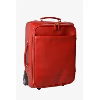 Picture Exclusive red leather suitcase - terrida