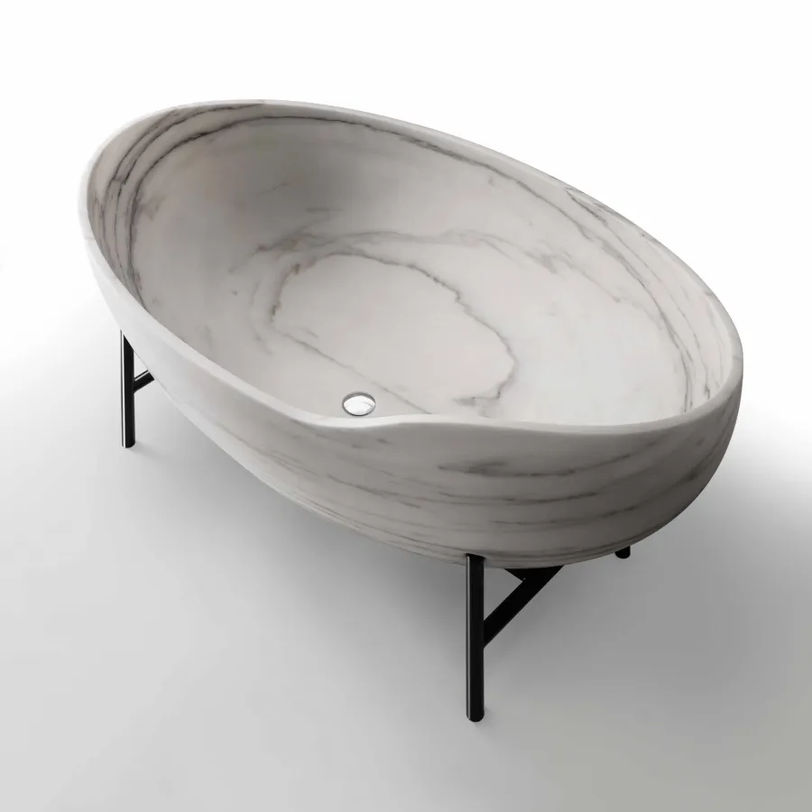 obrazek 4 Marmurowa wanna w stylu minimalistycznym - Kreoo