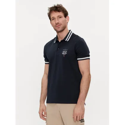 Zdjęcie Aeronautica Militare Polo 241PO1758P191 Granatowy Regular Fit