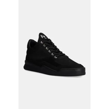 Zdjęcie Filling Pieces sneakersy zamszowe Low Top kolor czarny 25255111847