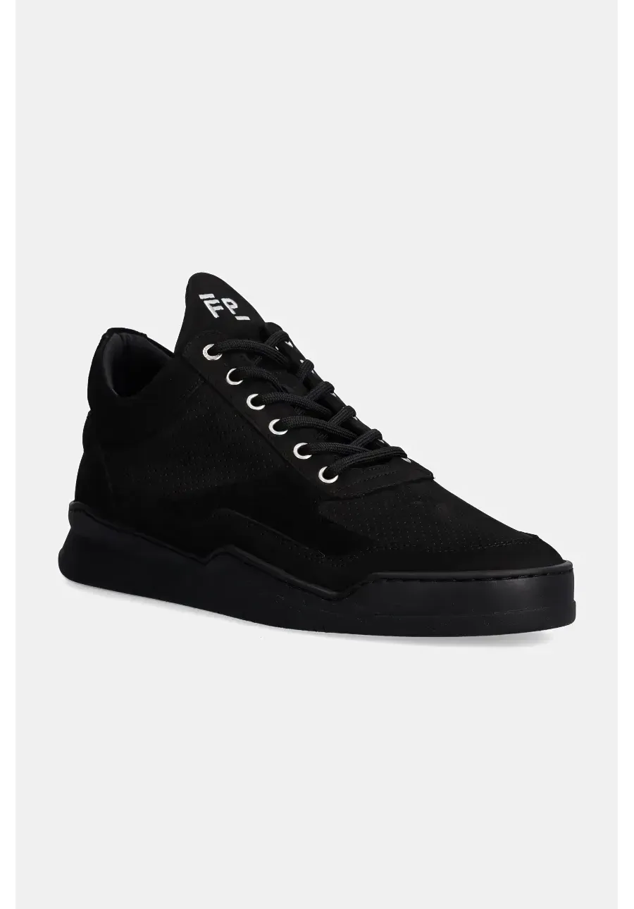 obrazek 1 Filling Pieces sneakersy zamszowe Low Top kolor czarny 25255111847