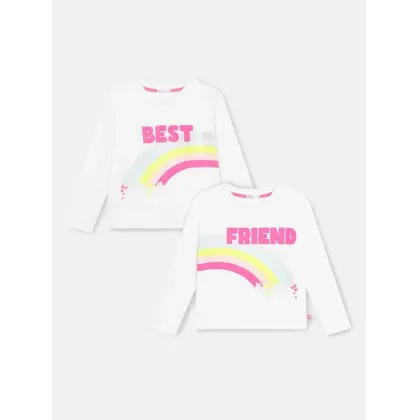 Zdjęcie Billieblush Komplet 2 bluzek U15B94 Écru Regular Fit