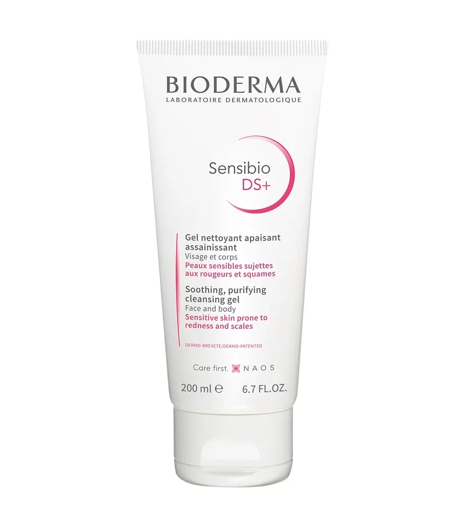 obrazek 1 Bioderma Sensibio DS+ Delikatny żel oczyszczający 200 ml