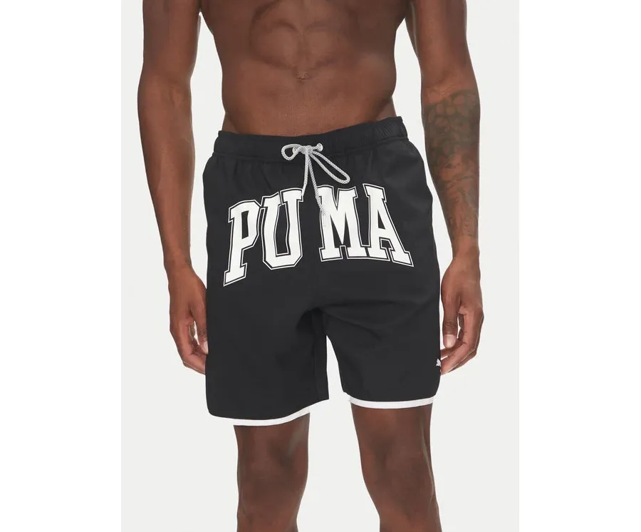 obrazek 1 Puma Szorty kąpielowe 938845 Czarny Regular Fit