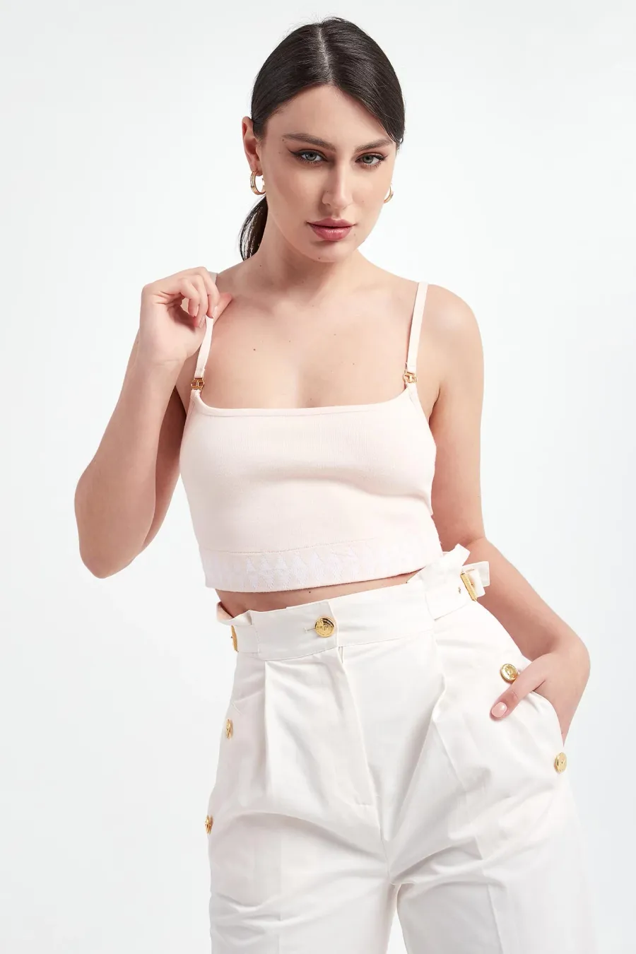 obrazek 1 Top damski ELISABETTA FRANCHI Elisabetta Franchi