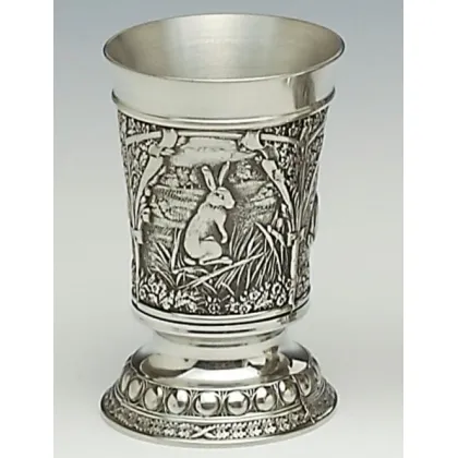 Zdjęcie Irlandzka miarka / naczynie na trunek ze zdobieniem w postaci zająca