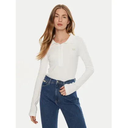 Zdjęcie Calvin Klein Jeans Polo J20J224457 Biały Slim Fit