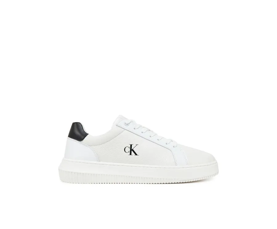 obrazek 1 Calvin Klein Jeans Sneakersy Chunky Cupsole Lth Mg Tc YM0YM01198 Biały