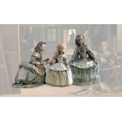 Picture Spanish sculpture as a gift: Agustina, Margarita, Isabel