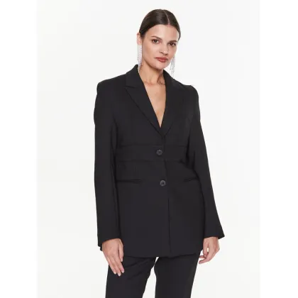 Zdjęcie Remain Marynarka Heavy Suiting RM2124 Czarny Slim Fit