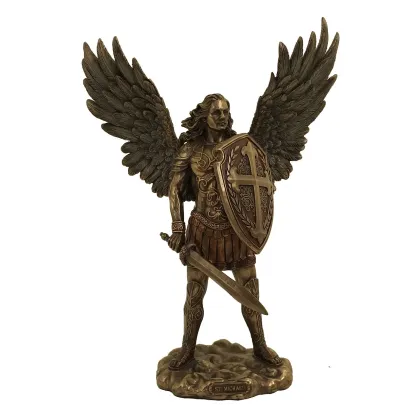 Zdjęcie Solidna statuetka Św. Michała Archanioła