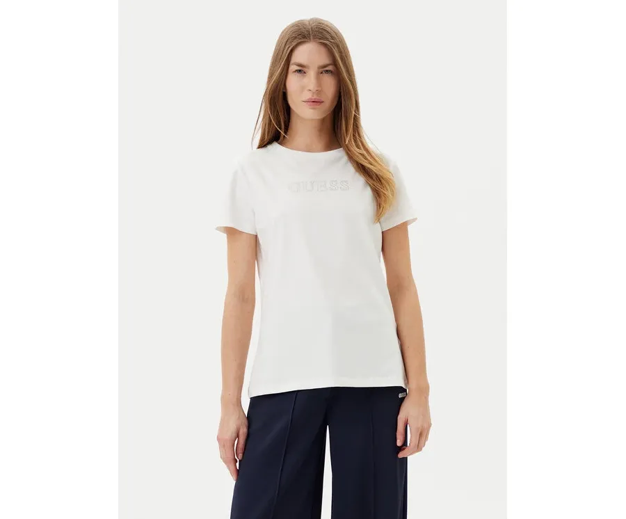 obrazek 1 Guess T-Shirt BRIANA SS V3BI11 J1314 Biały Active Fit