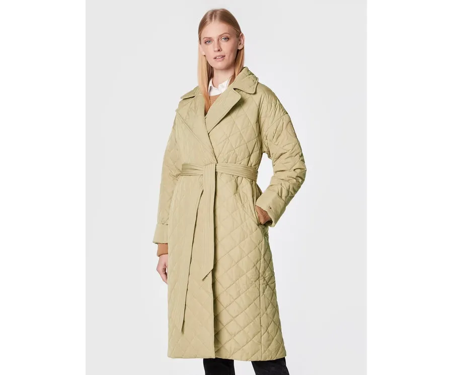 obrazek 1 Tommy Hilfiger Kurtka przejściowa Sorona Quilted WW0WW35090 Beżowy Regular Fit