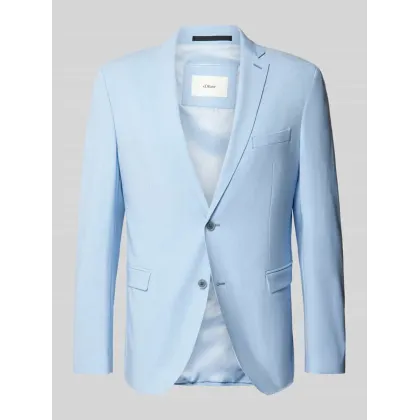 Zdjęcie Marynarka zapinana na dwa guziki z kołnierzem z połami model ‘pure’