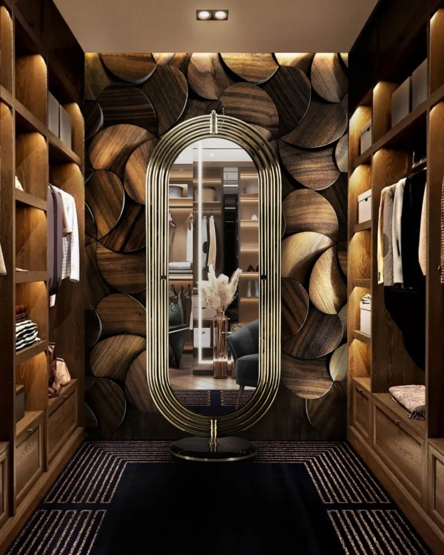 obrazek 7 Wyjątkowe stojące lustro do łazienki o niepowtarzalnym charakterze