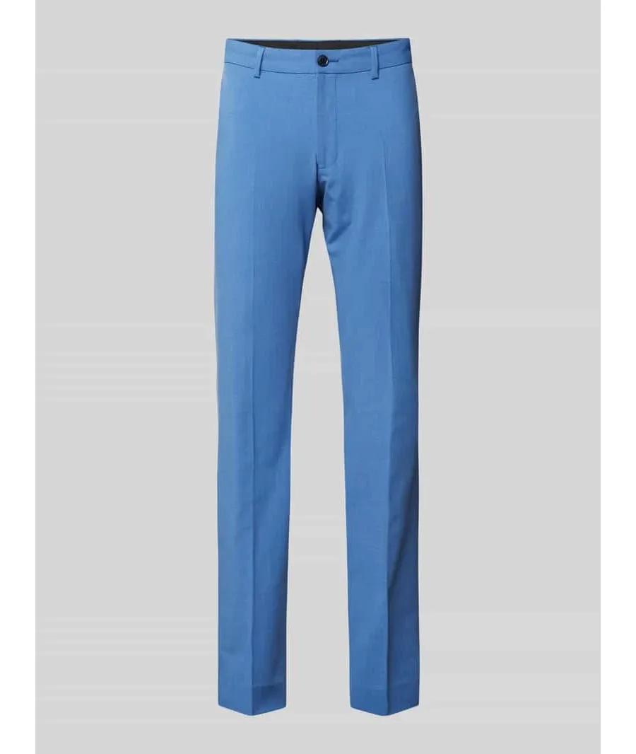 obrazek 1 Spodnie do garnituru o kroju tapered fit w kant