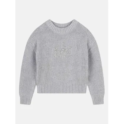 Zdjęcie MICHAEL KORS KIDS Sweter R30162 M Szary Regular Fit