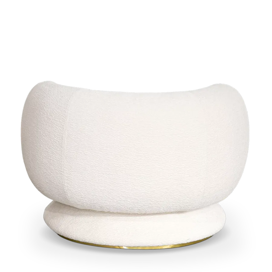 obrazek 5 Pojedyncza sofa białego koloru - Essential Home