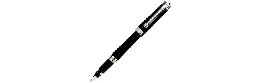 obrazek 1 Klasyczne Pióro Kulkowe NeroUno Black Resin Montegrappa