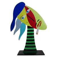 Zdjęcie Rzeźba ze szkła murano „Palacz”