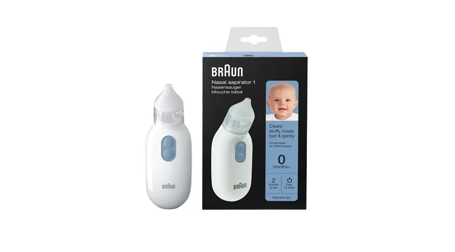 obrazek 1 Braun BNA 100, Elektryczny aspirator do nosa