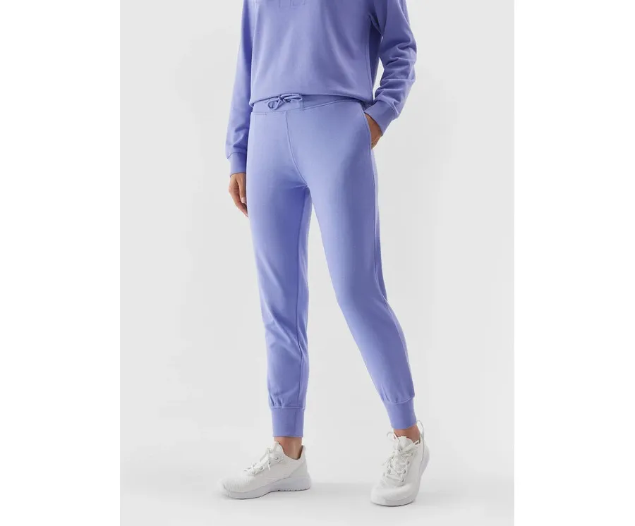 obrazek 1 4F Spodnie dresowe 4FAW23TTROF474 Niebieski Regular Fit