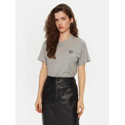 Zdjęcie KARL LAGERFELD T-Shirt A1W17025 Szary Relaxed Fit