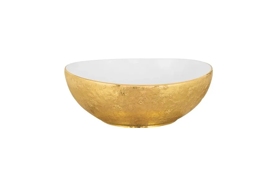 obrazek 1 Piękna misa wykonana z porcelany i złota Ballet Or