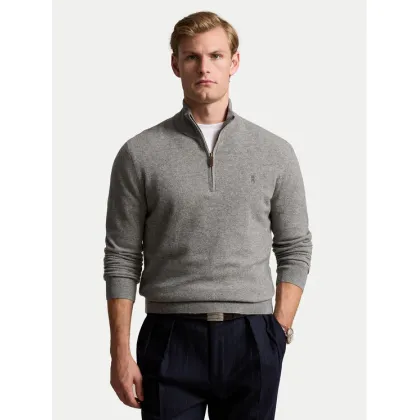 Zdjęcie Polo Ralph Lauren Sweter 710876756009 Szary Regular Fit