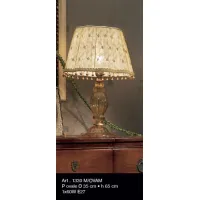 Zdjęcie Lampa z bursztynowego szkła Murano z kloszem w kształcie kwiatu - Il Paralume Marina