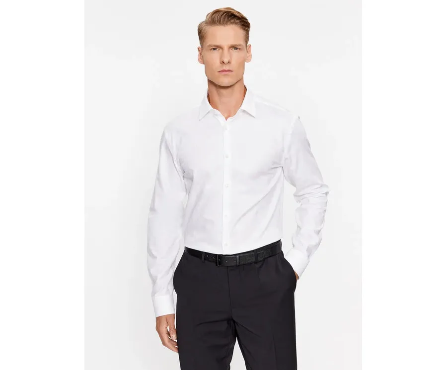 obrazek 1 Hugo Koszula Kenno 50500965 Biały Slim Fit HUGO