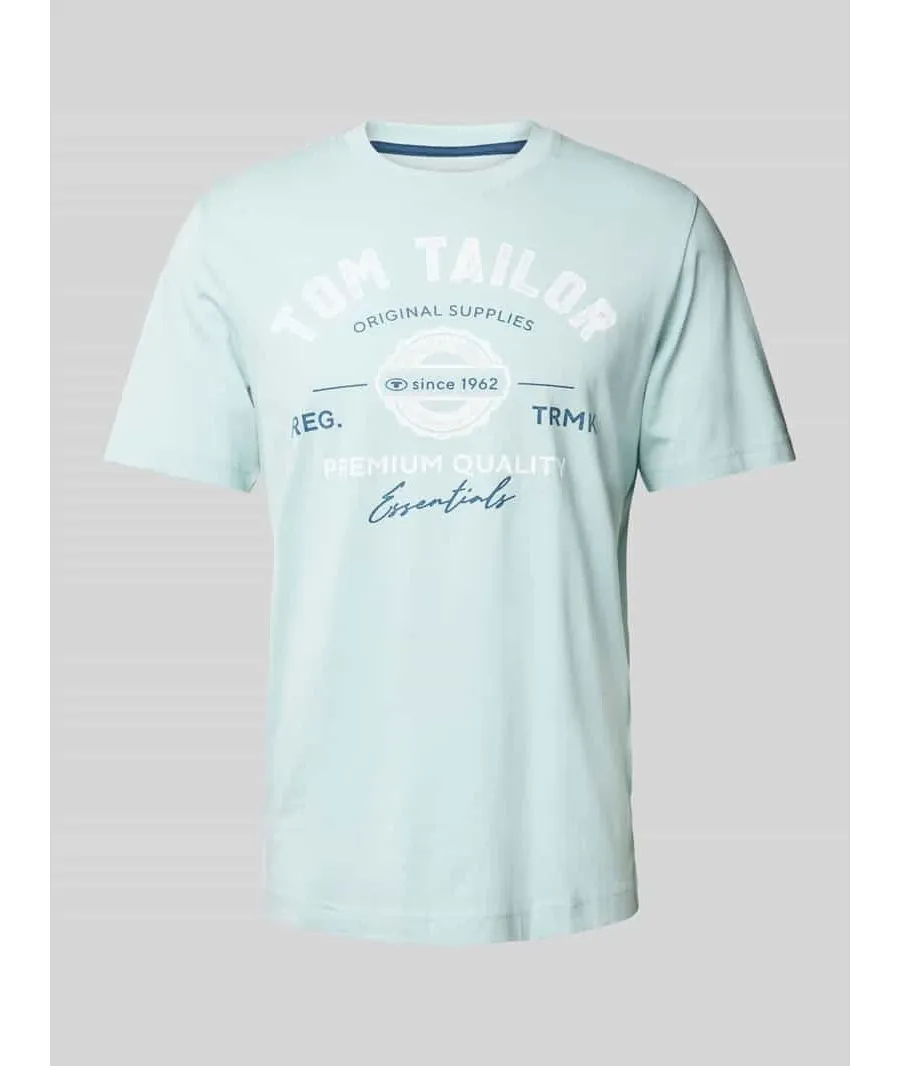 obrazek 1 T-shirt z nadrukiem ze sloganem