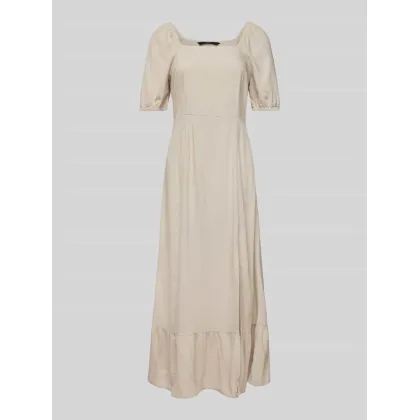 Zdjęcie Sukienka midi z prostokątnym dekoltem model ‘MYMILO’