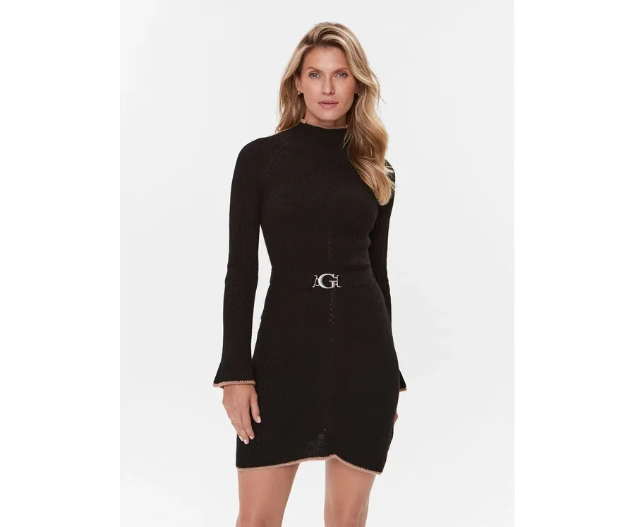 obrazek 1 Guess Sukienka codzienna W3BK46 Z2WX0 Czarny Regular Fit