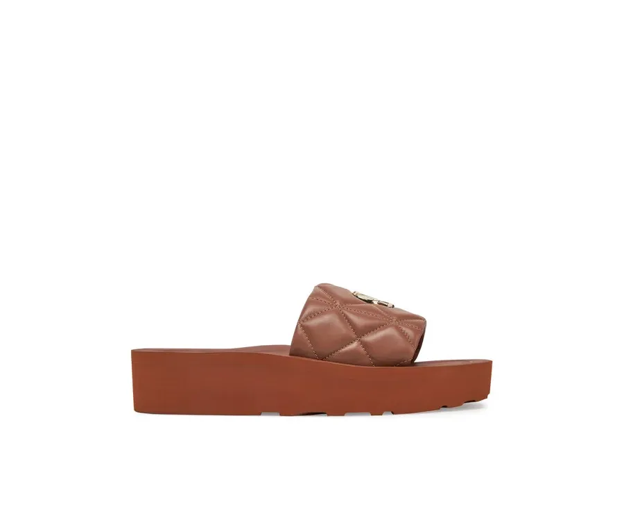 obrazek 1 LOVE MOSCHINO Klapki JA28014I1MIE0201 Brązowy