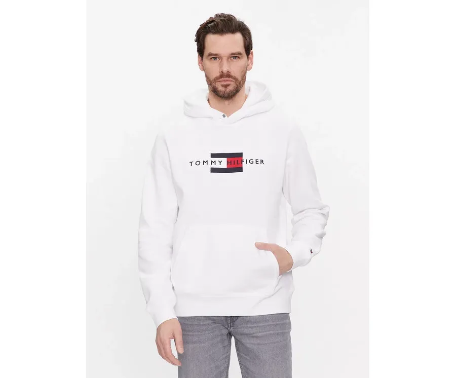 obrazek 1 Tommy Hilfiger Bluza MW0MW37861 Biały Regular Fit
