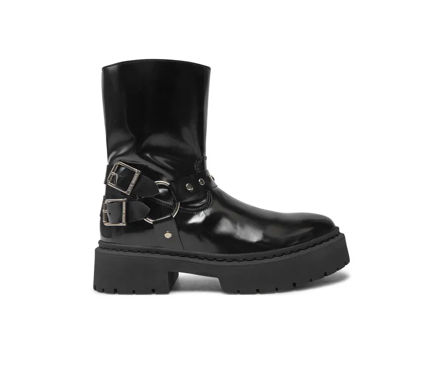 obrazek 1 Steve Madden Botki Zwart SM11003405 Czarny