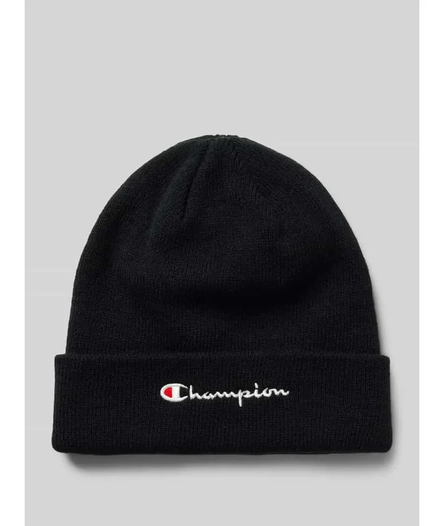 obrazek 1 Czapka beanie z wyhaftowanym logo